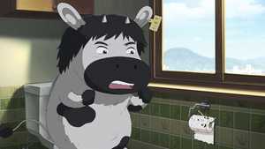 تماشا نسخه زبان اصلی با زیرنویس فارسی انیمه دختر ماهواره ای و گاو شیرده The Satellite Girl and Milk Cow 2014