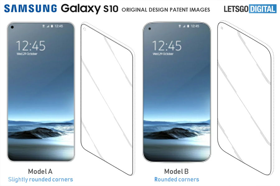صفحه نمایش گلکسی اس 10 سامسونگ Galaxy S10 Samsung