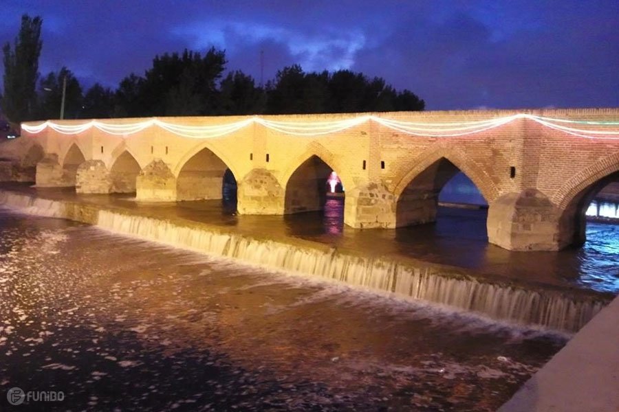 پل هفت چشمه‌ (داش کسن) اردبیل