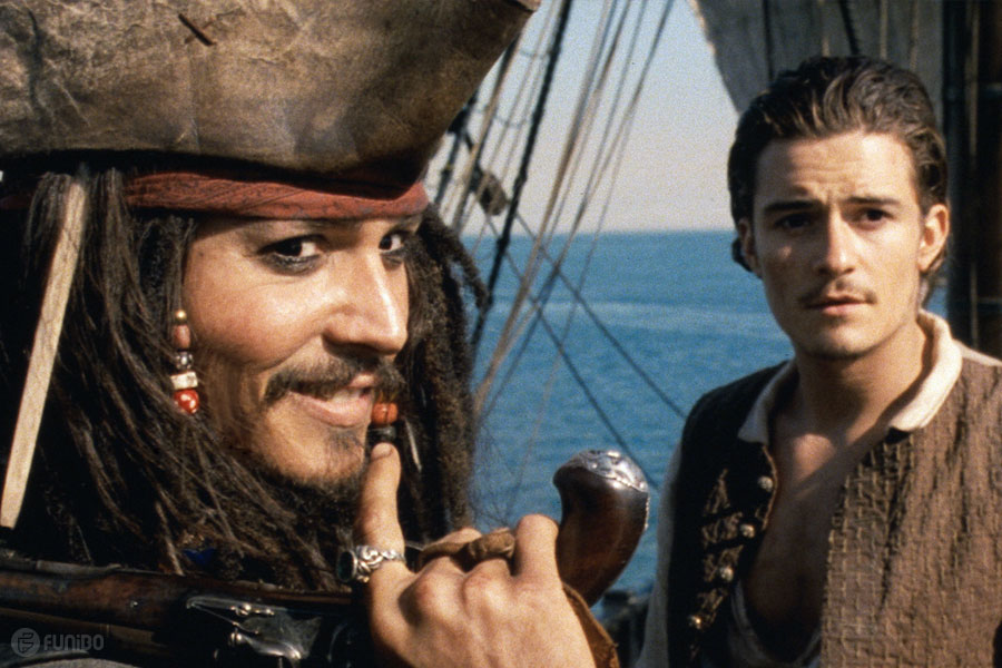 Pirates of the Caribbean: The Curse of the Black Pearl ( دزدان دریایی کارائیب: نفرین مروارید سیاه ) محصول سال 2003