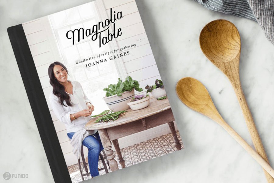 کتاب میز ماگنولیا: کلکسیونی از دستورالعمل های آشپزی (Magnolia Table: A Collection of Recipes for Gathering) - توسط جوانا گینز