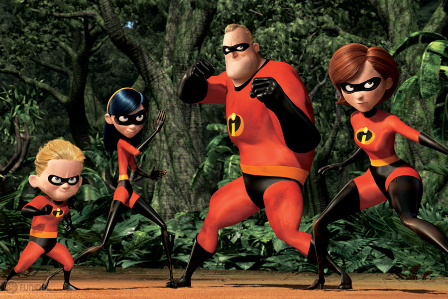 شگفت‎انگیزان (2004) The Incredibles