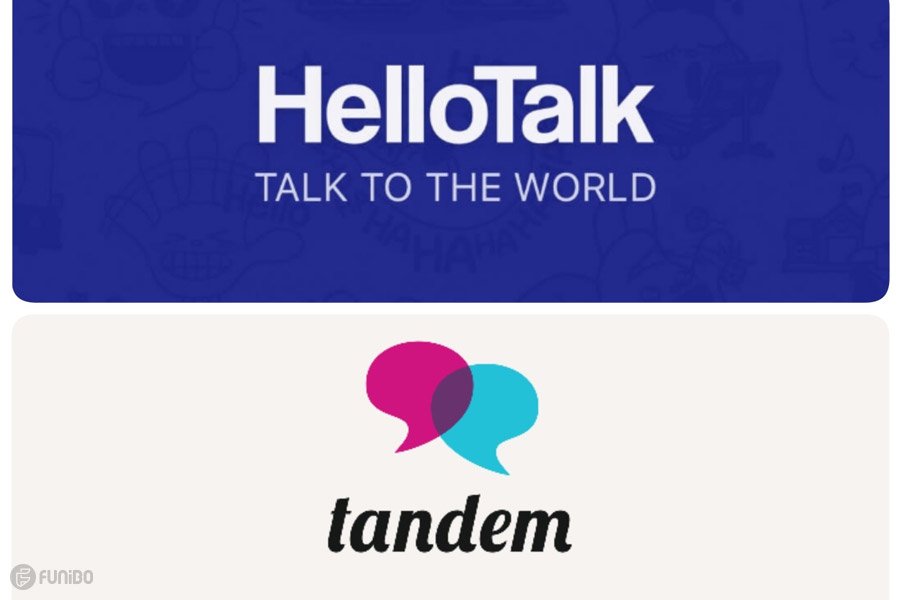 Tandem and HelloTalk