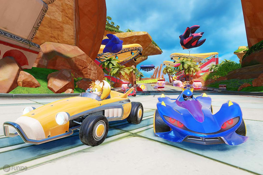 بازی رانندگی Team Sonic Racing