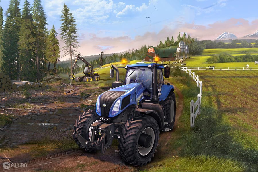 واقع‌گرایانه‌ترین بازی مزرعه داری آفلاین: Farming Simulator