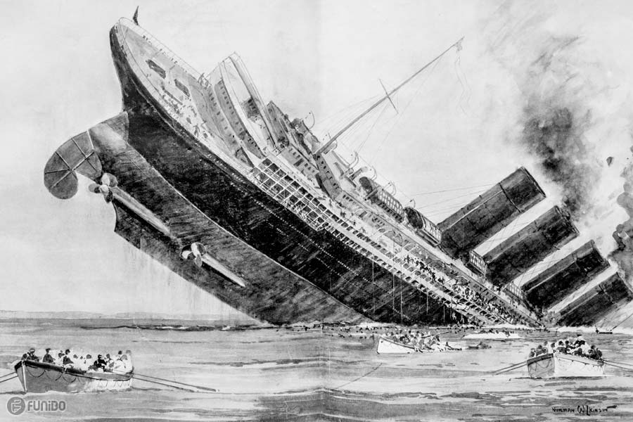 غرق شدن لوسیتانیا (1918) The Sinking of the Lusitania