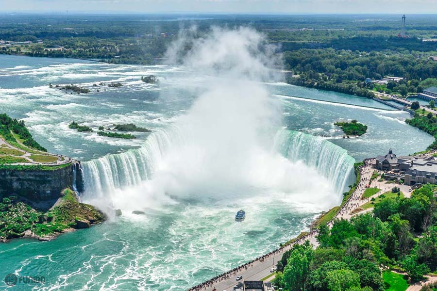 آبشار نیاگارا – بین آمریکا و کانادا