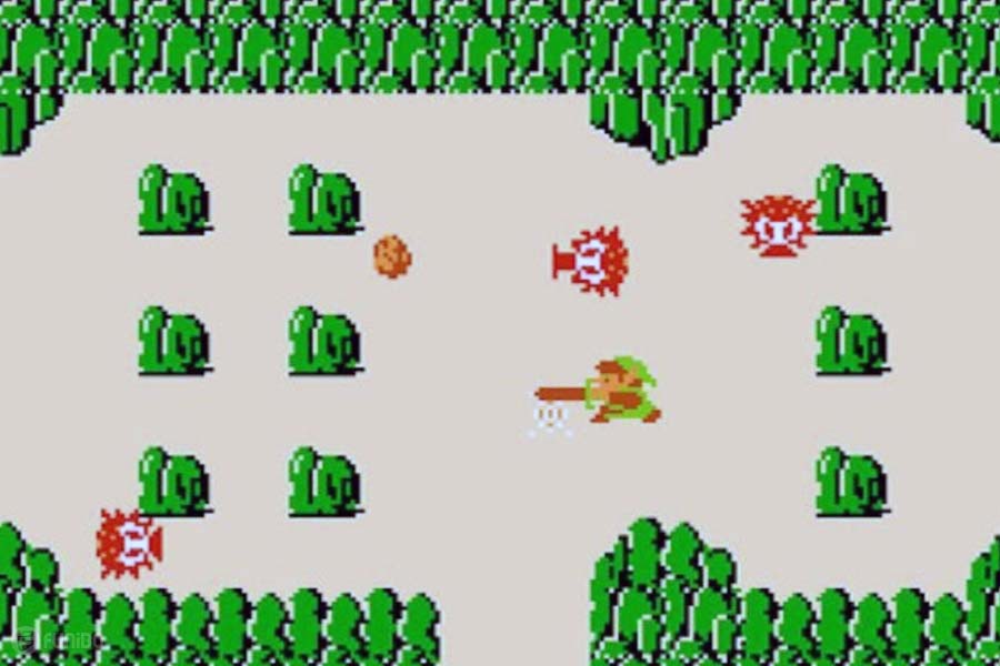 The Legend of Zelda (فامیکوم، NES –( 1986