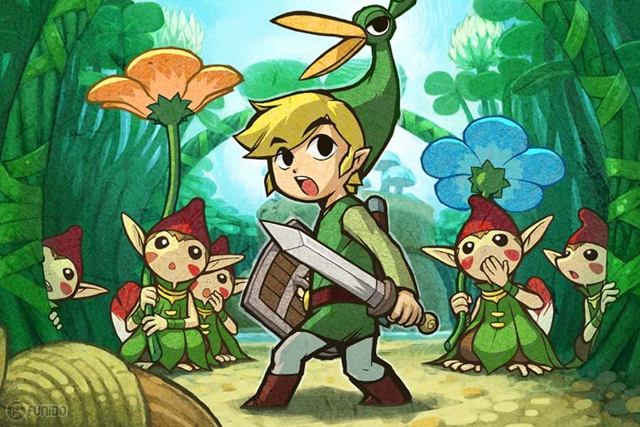 The Legend of Zelda: The Minish Cap (نینتندو Gameboy advanced - (2004
