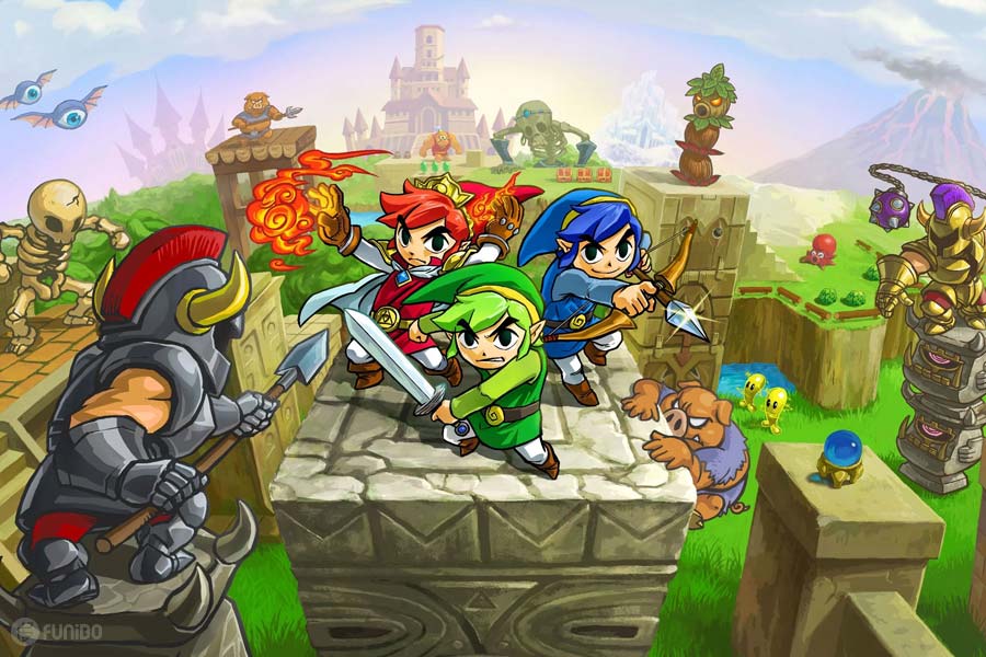 The Legend of Zelda: Tri Force Heroes (نینتندو 3DS – (2015