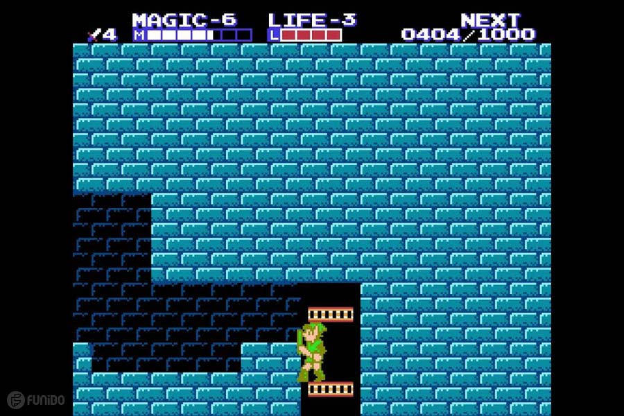 بازی Zelda II: The Adventure of Link (فامیکوم، NES –( 1987