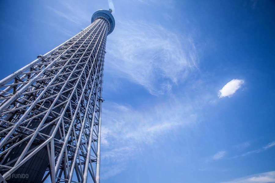 برج مخابراتی توکیو اسکای‌تری Tokyo Sky Tree در توکیو - ژاپن
