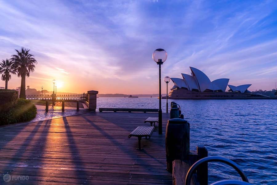 بندر سیدنی یکی از زیباترین جاهای استرالیا