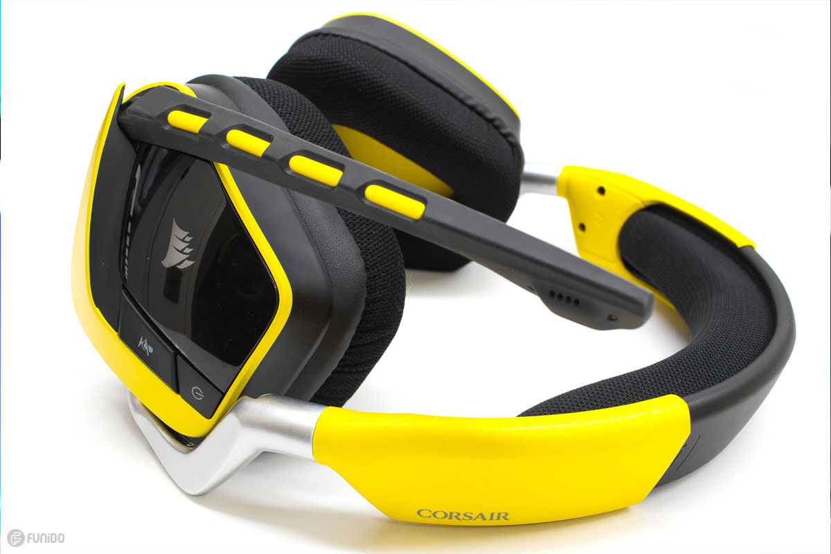 کورسیر VOID Wireless Dolby 7.1 RGB Yellow Jacket