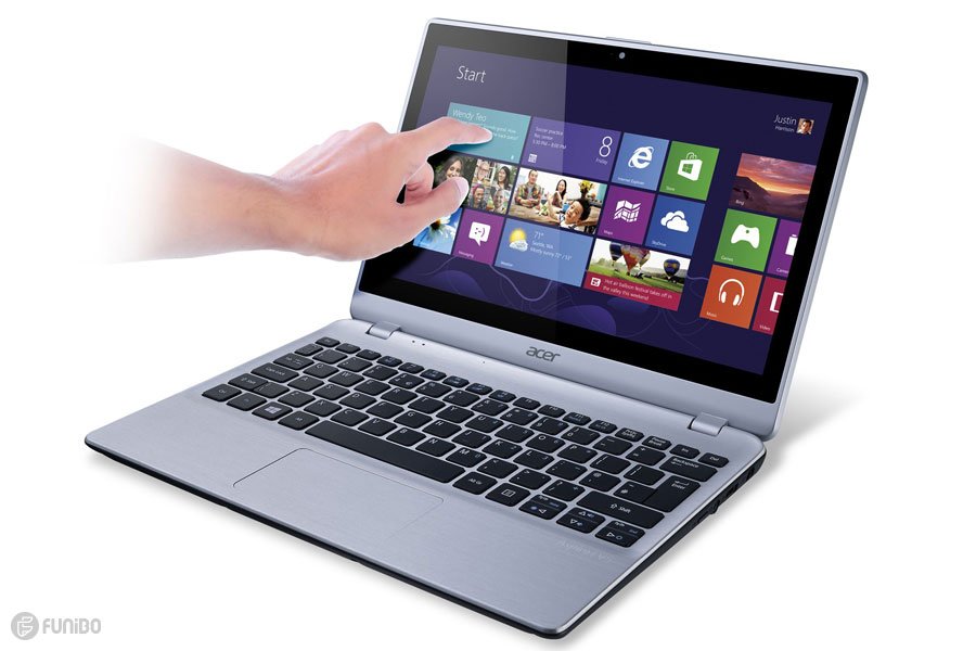 لپ تاپ ایسر V5 - کیفیت ساخت قابل قبول با یک نمایشگر لمسی