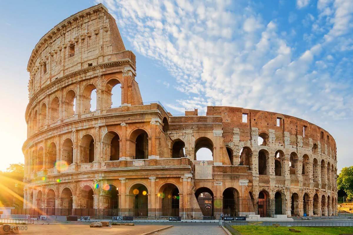 10. کولوسئوم از مکان های گردشگری رم ایتالیا